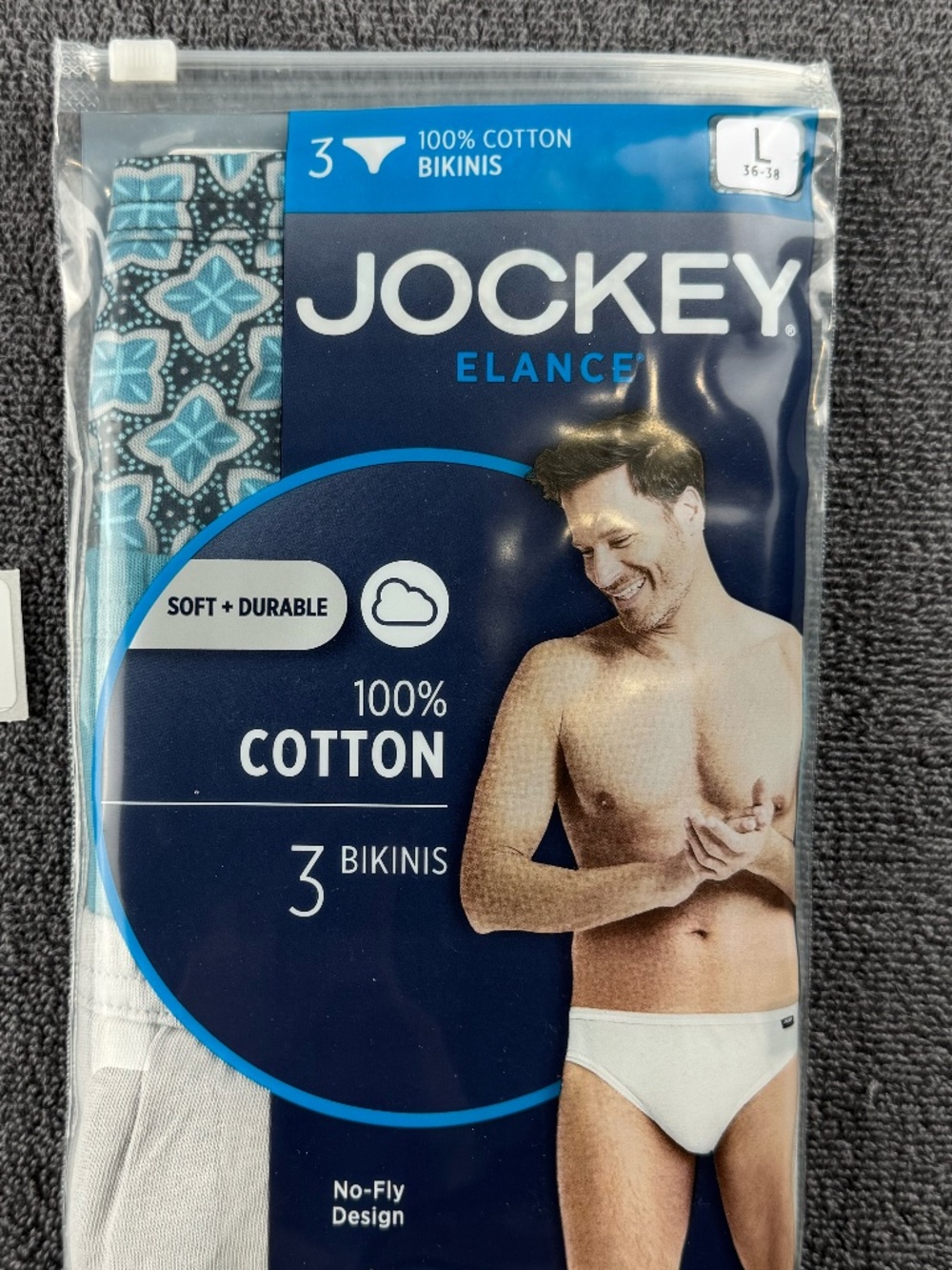 Jockey Elance men's bikini brefs 3-pack